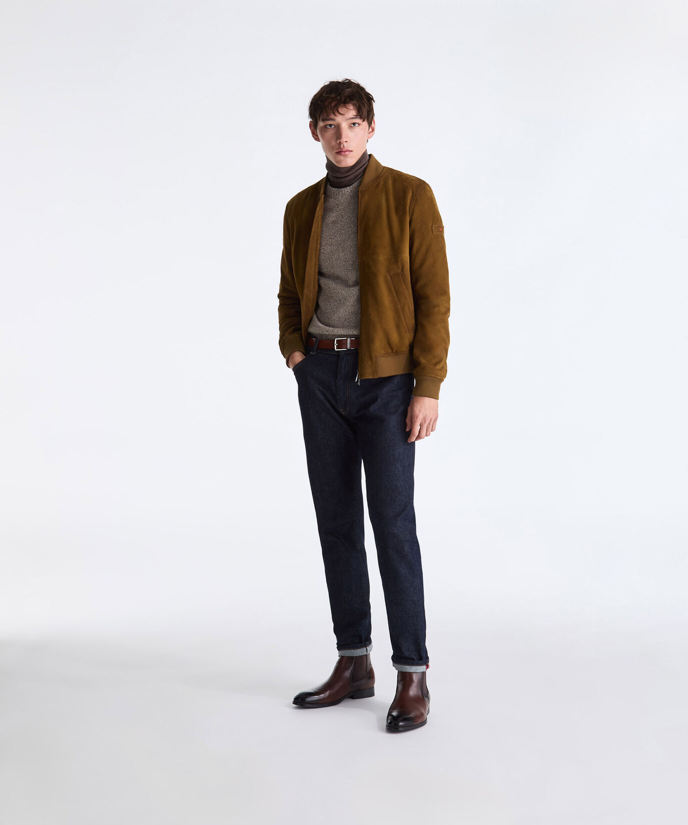 Suede Bomber Jacket  Peuterey - large image number 0
