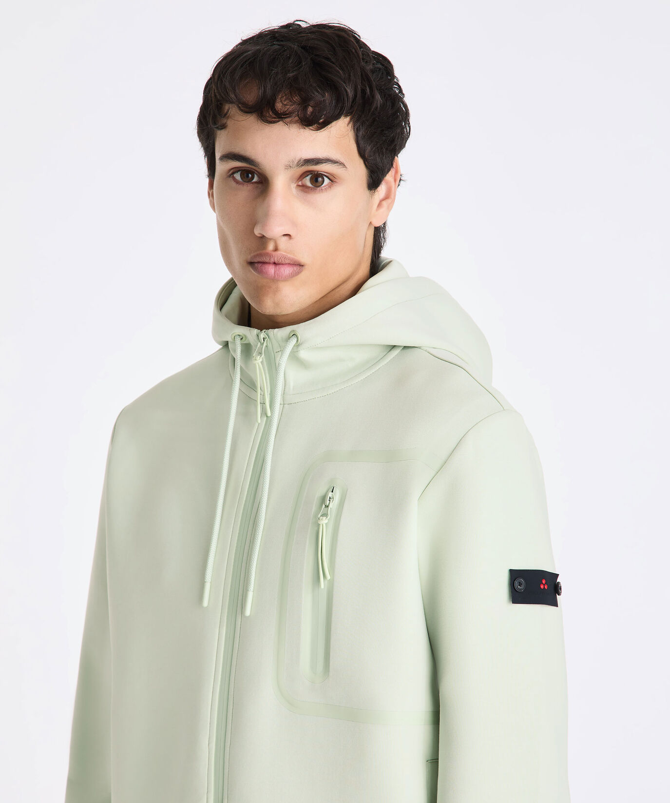 Sweat-shirt avec capuche et poche poitrine  Peuterey - large