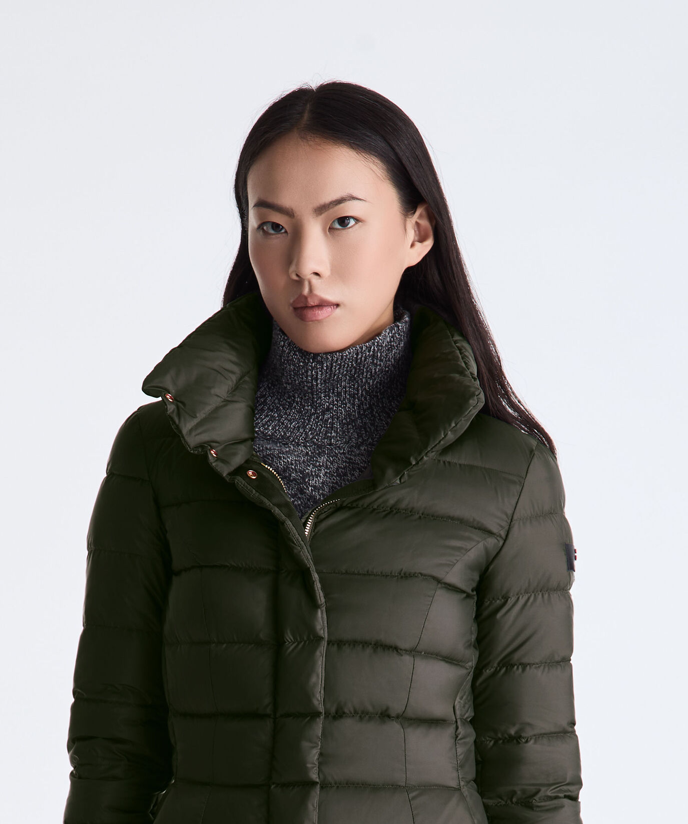 Long Slim Fit High Collar Down jacket  Peuterey - large