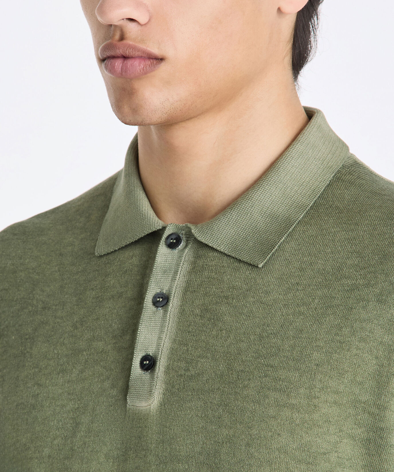 Cotton crepe knit polo shirt  Peuterey - large
