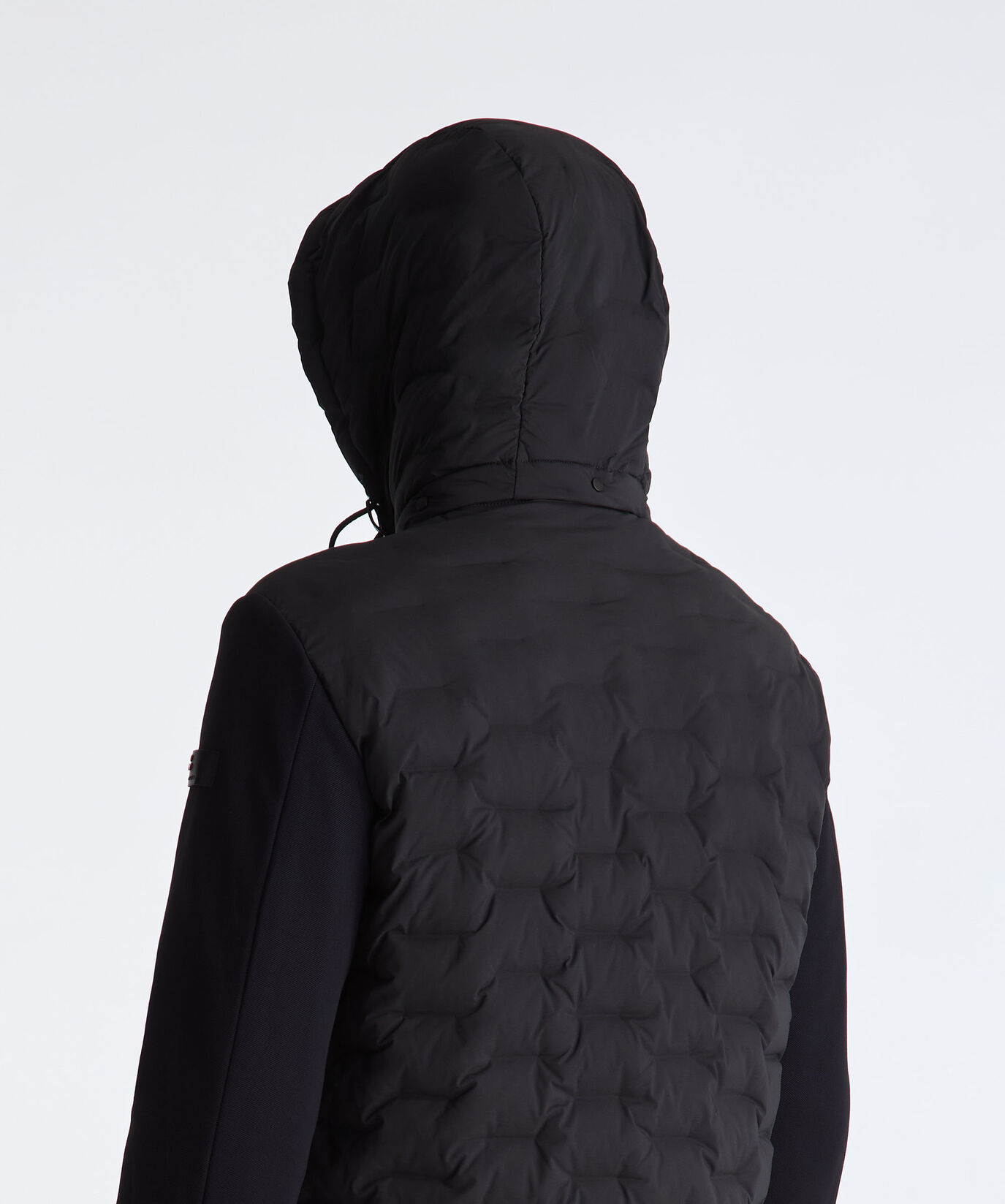 Double-Fabric Jacket with Geometric Quilting  Peuterey - large