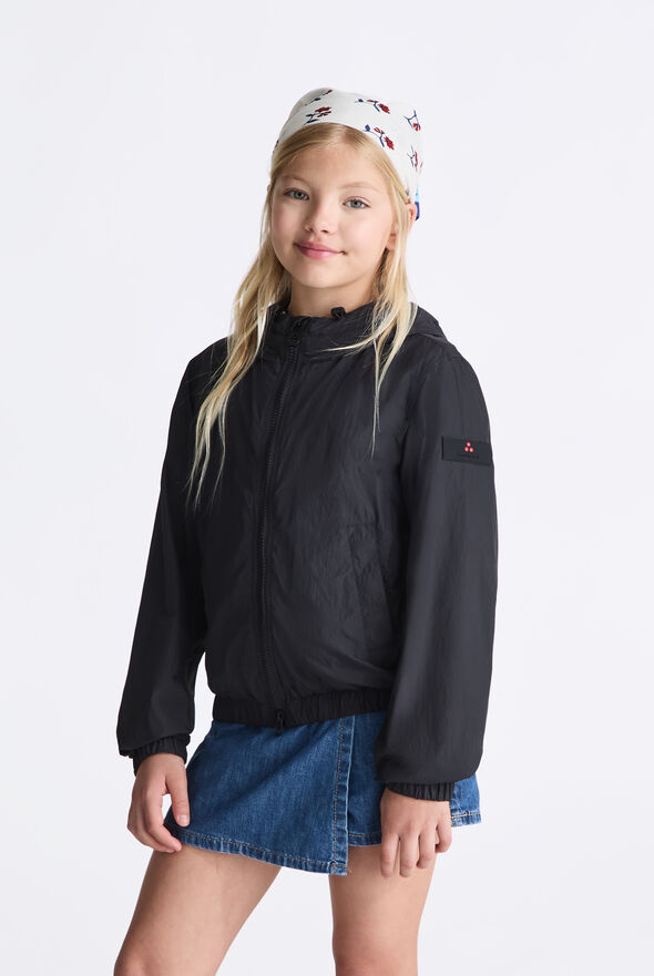 Bomber in tela leggera di nylon con cappuccio  Peuterey - medium