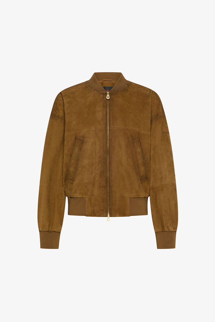 Bomberjacke aus Wildleder  Peuterey - still-fondo-neutro