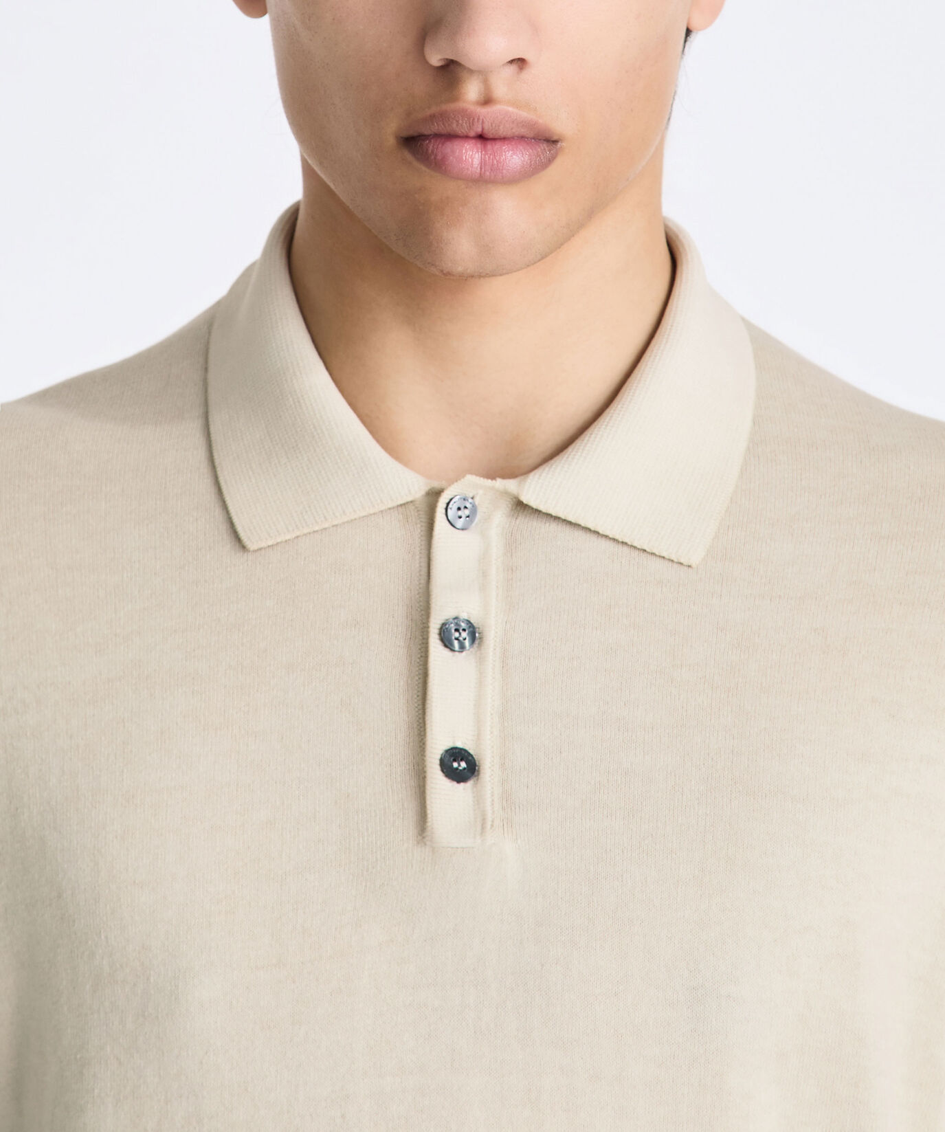 Polo in tricot di cotone crepe  Peuterey - large