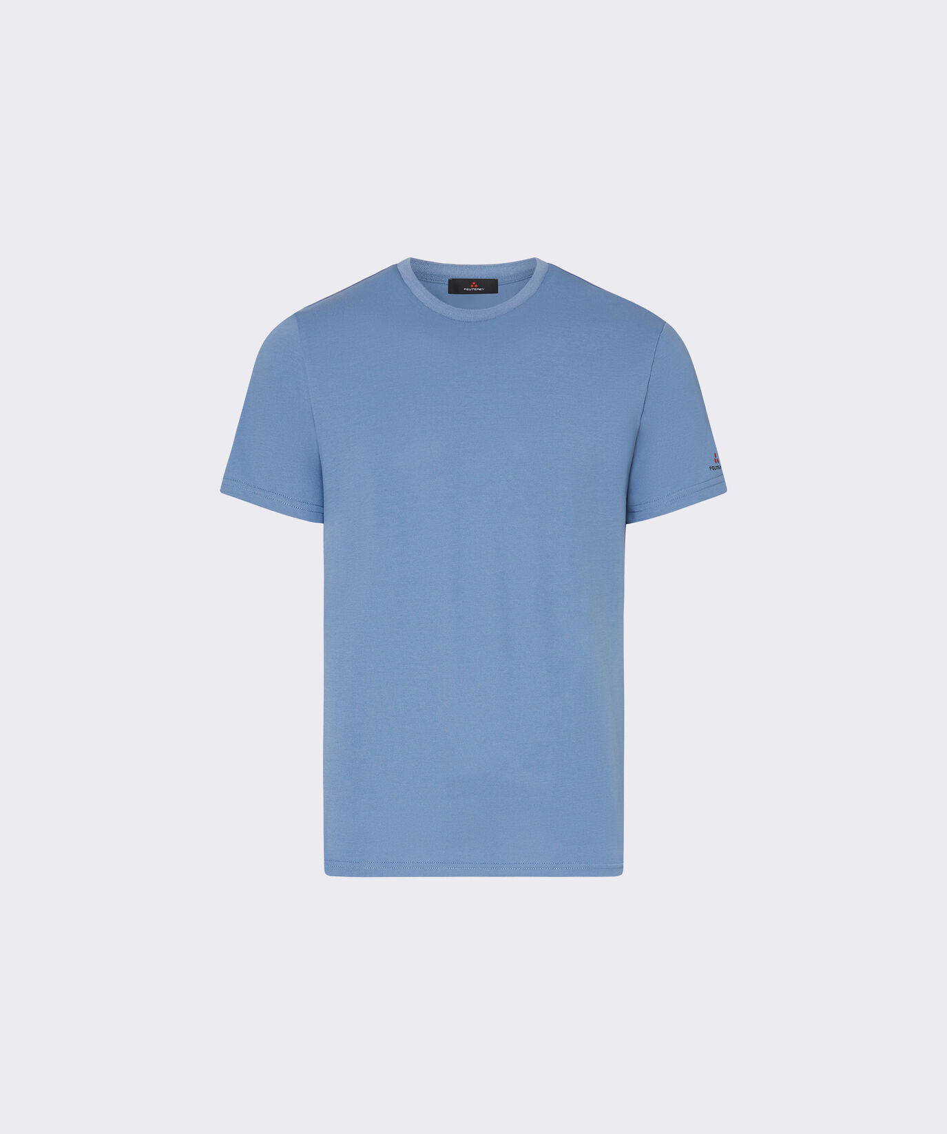 Stretch cotton and silk pique t-shirt  Peuterey - large