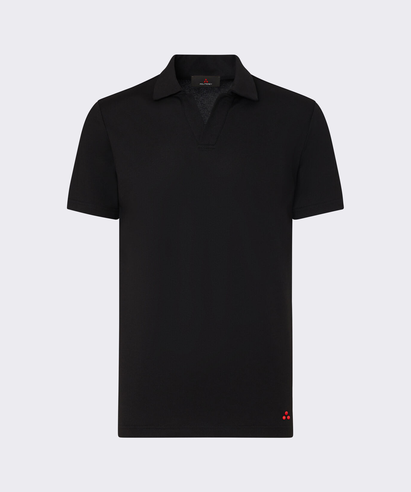 Polo en tricot de coton, au point piqu&eacute;  Peuterey - large