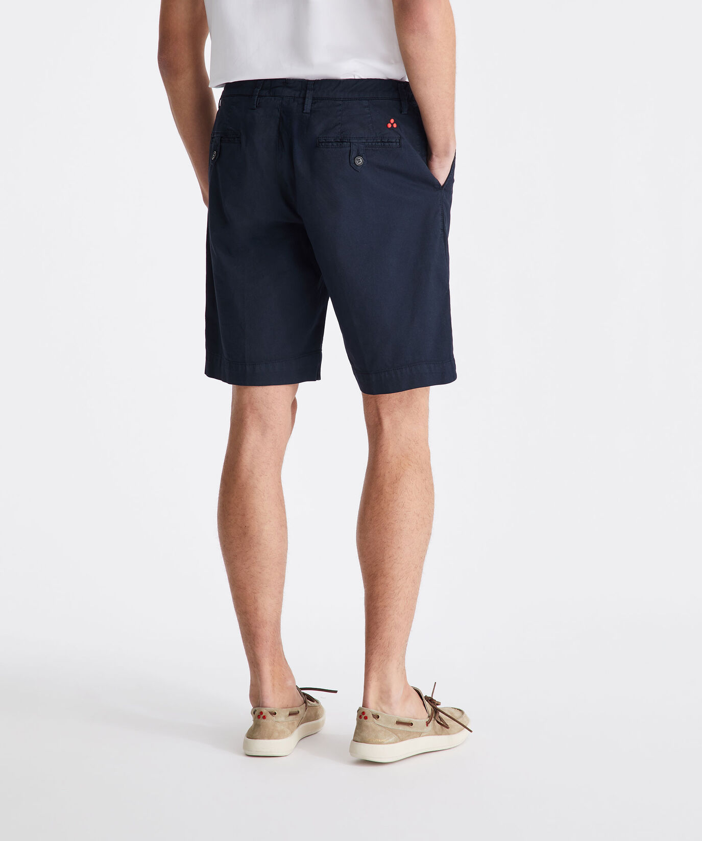 Bermudas de algod&oacute;n el&aacute;stico  Peuterey - large