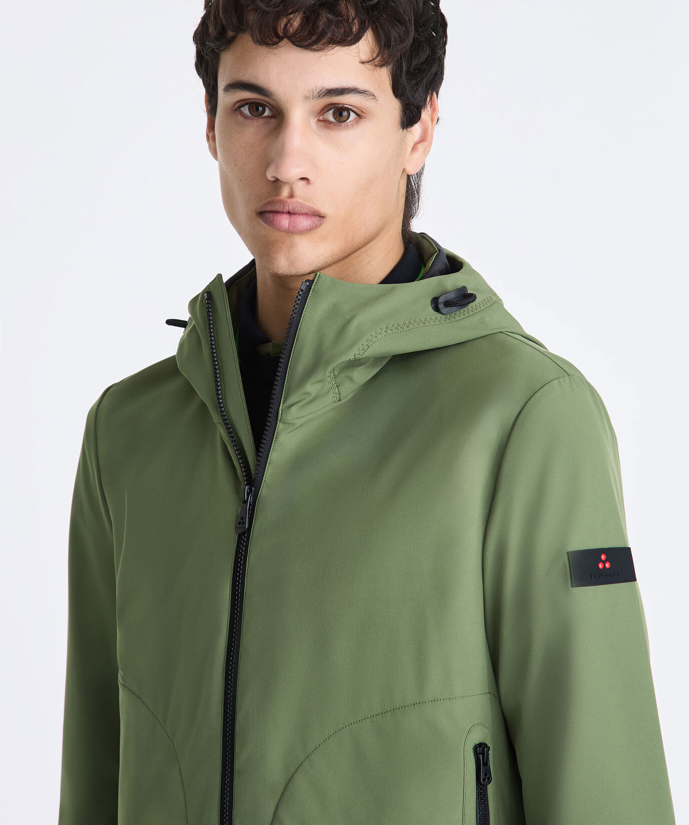 Short hooded windbreaker  Peuterey - large