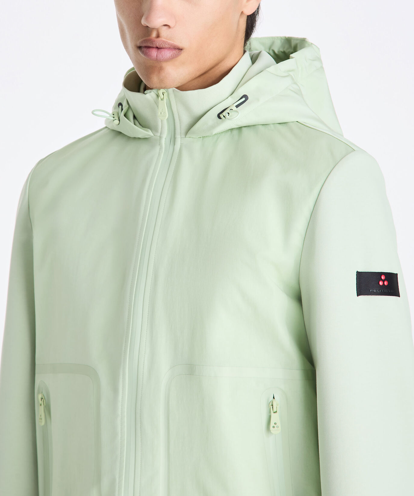 Hybrid double-fabric jacket  Peuterey - large