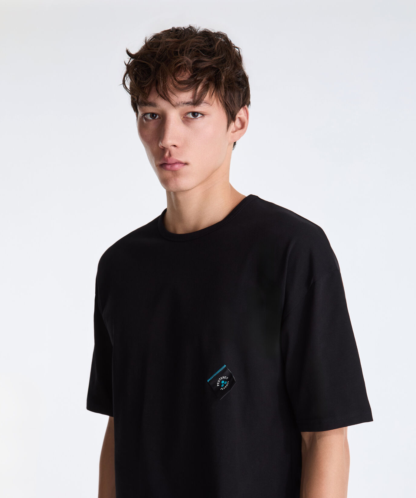 T-shirt with Plurals label  Peuterey - large
