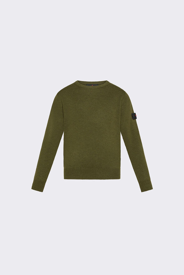 Wool and Nylon Crew-Neck Sweater  Peuterey - medium