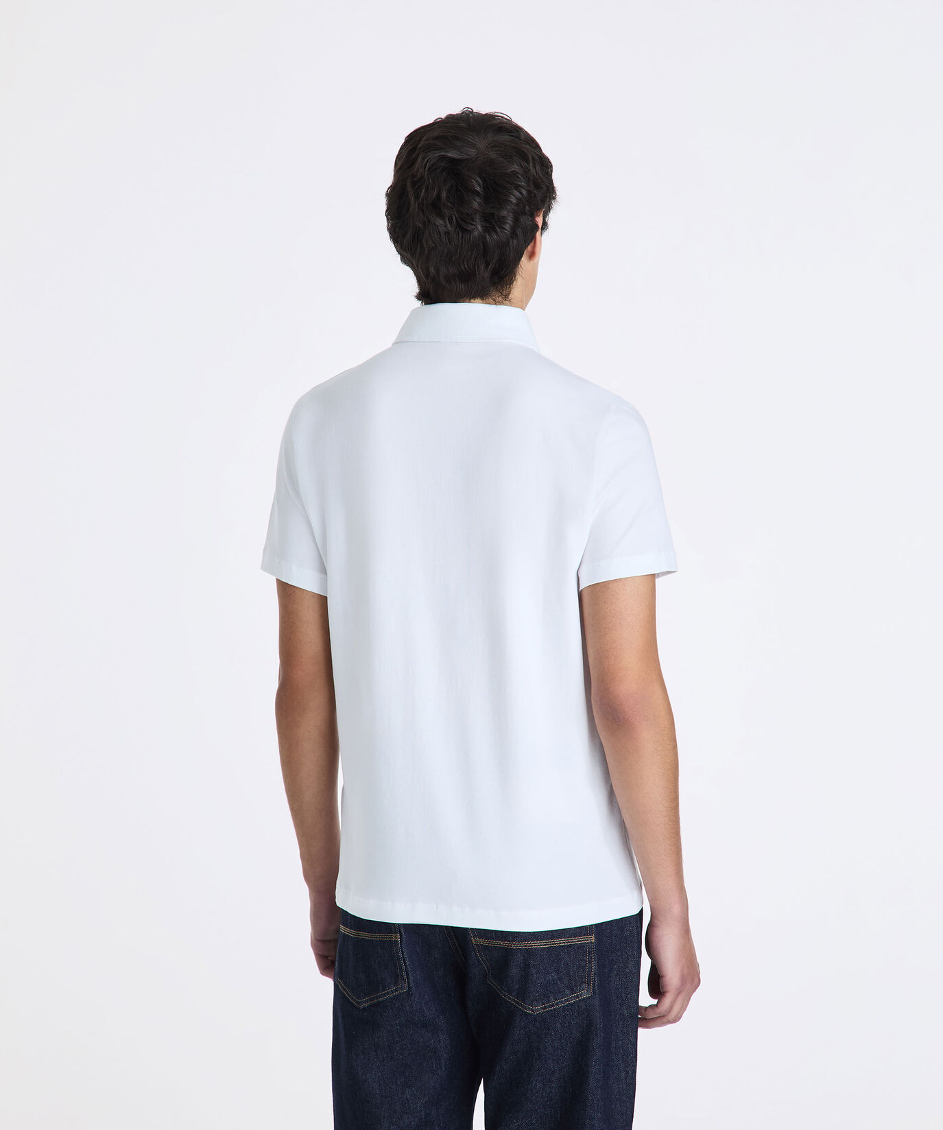 Stretch cotton jersey polo shirt  Peuterey - large image number 3