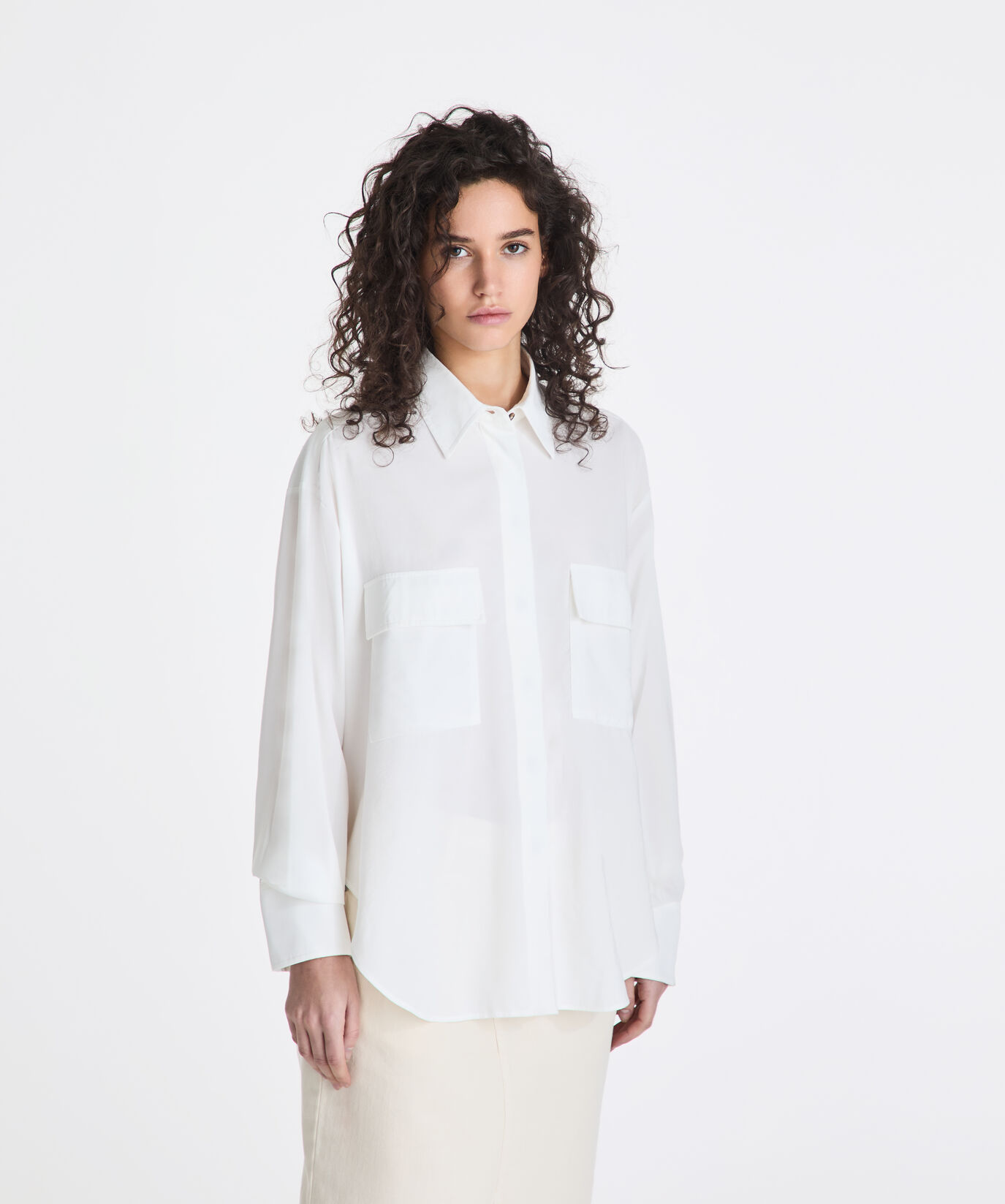 Oversize shirt with large pockets  Peuterey - large image number 1