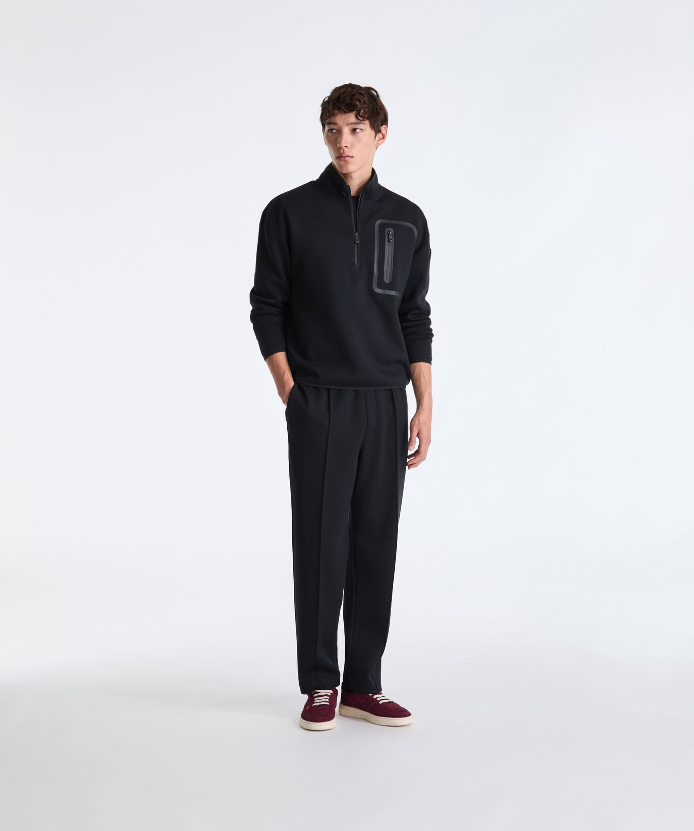 Half-Zip Scuba Sweatshirt  Peuterey - large image number 0