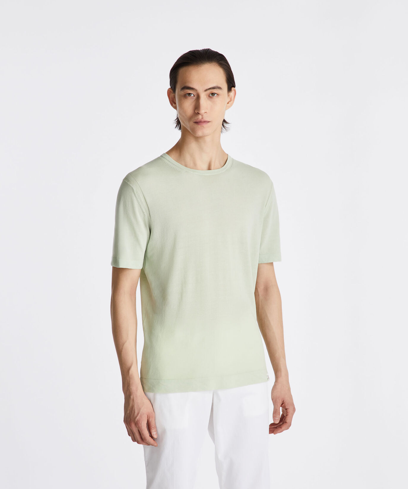 Garment dyed cotton knit T-shirt  Peuterey - large image number 1