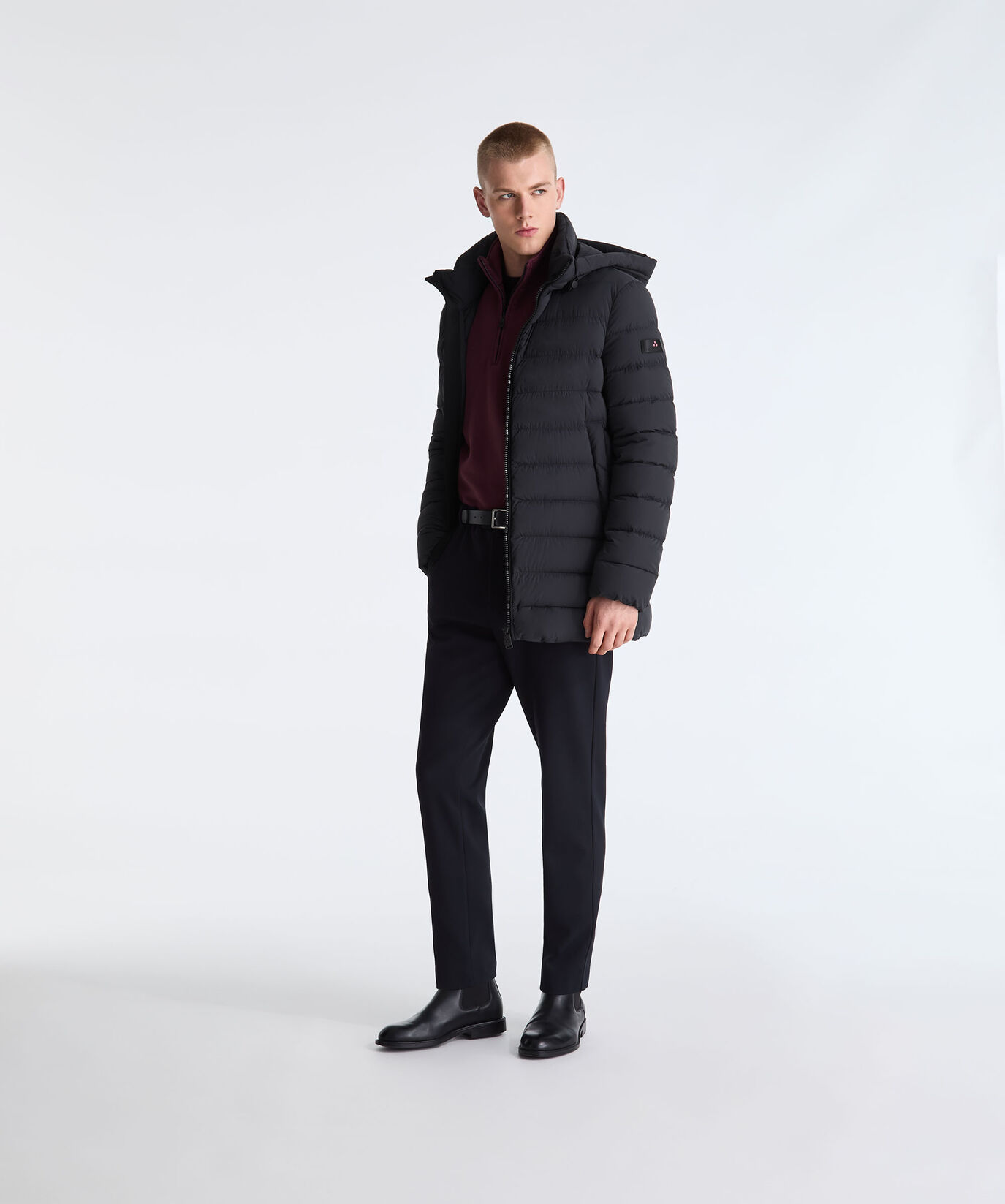 Long Matte Nylon Down Jacket  Peuterey - large image number 0