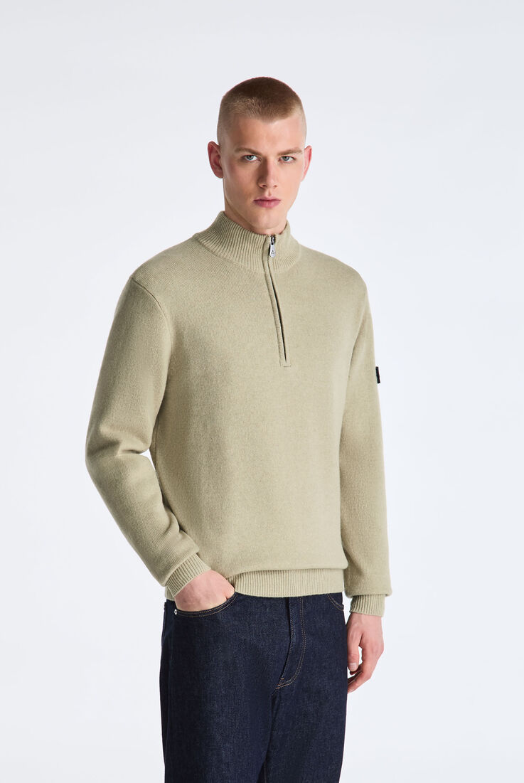 Yak Wool Sweater with Half Zip  Peuterey - medium