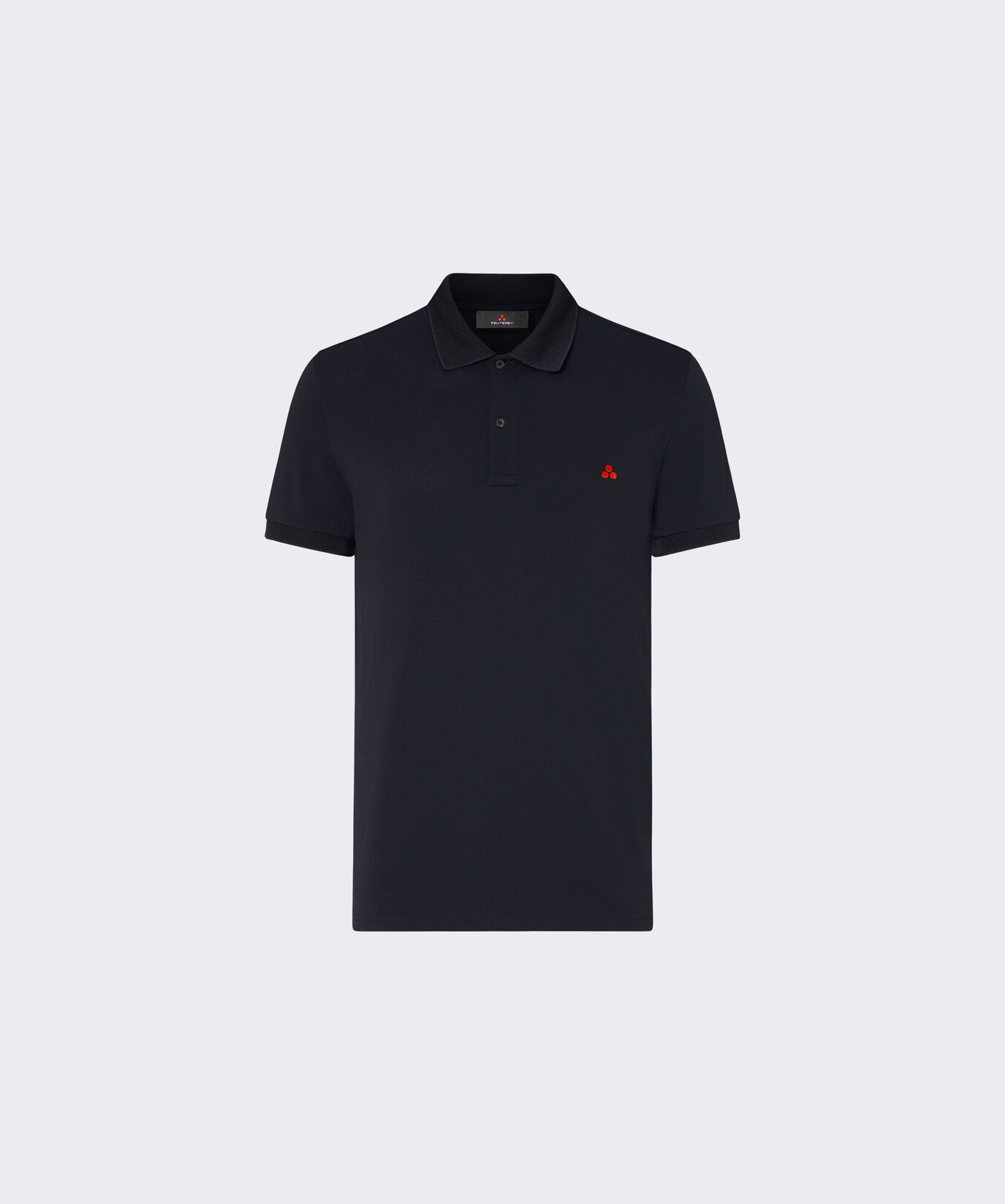 Polo en piqu&eacute; stretch de nylon  Peuterey - large