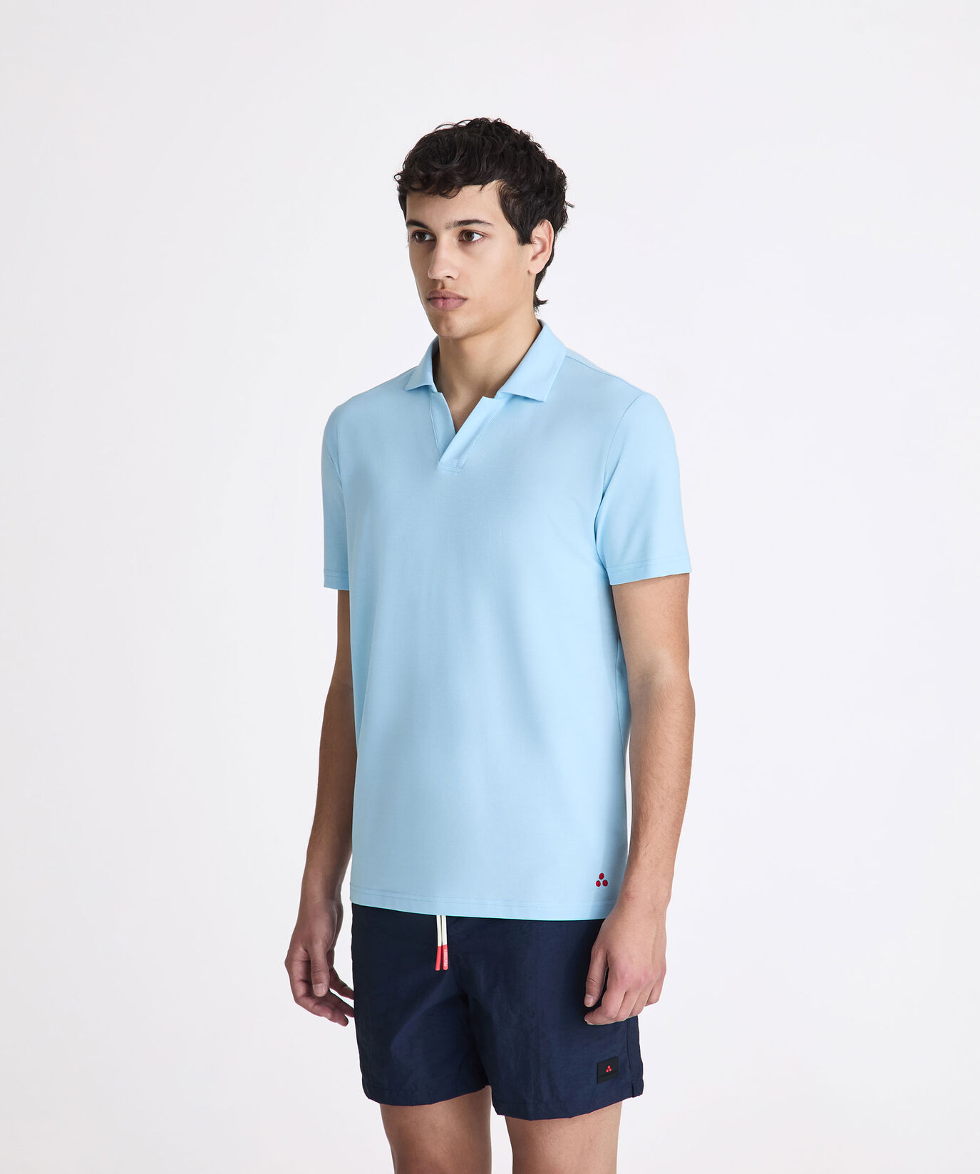 Cotton pique knit polo shirt  Peuterey - large image number 1