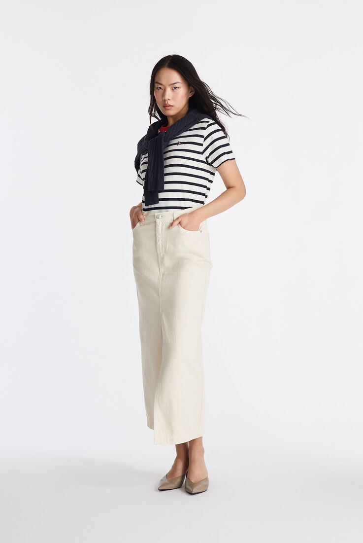 Jupe en coton fendue sur le devant  Peuterey - medium