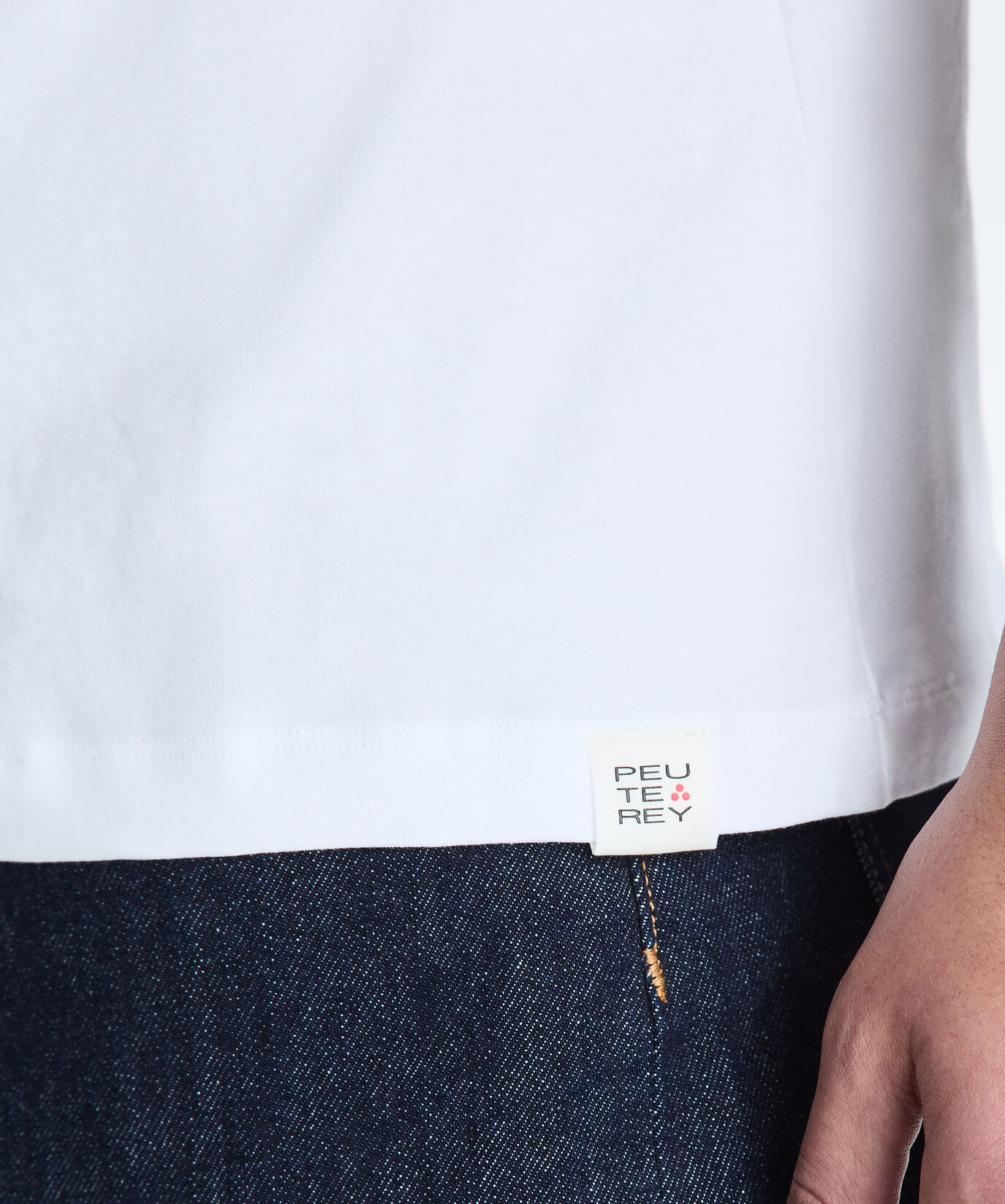 Stretch cotton jersey polo shirt  Peuterey - large image number 2