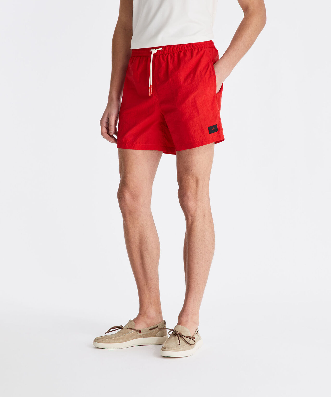 Wrinkled-effect swim trunks  Peuterey - large image number 1