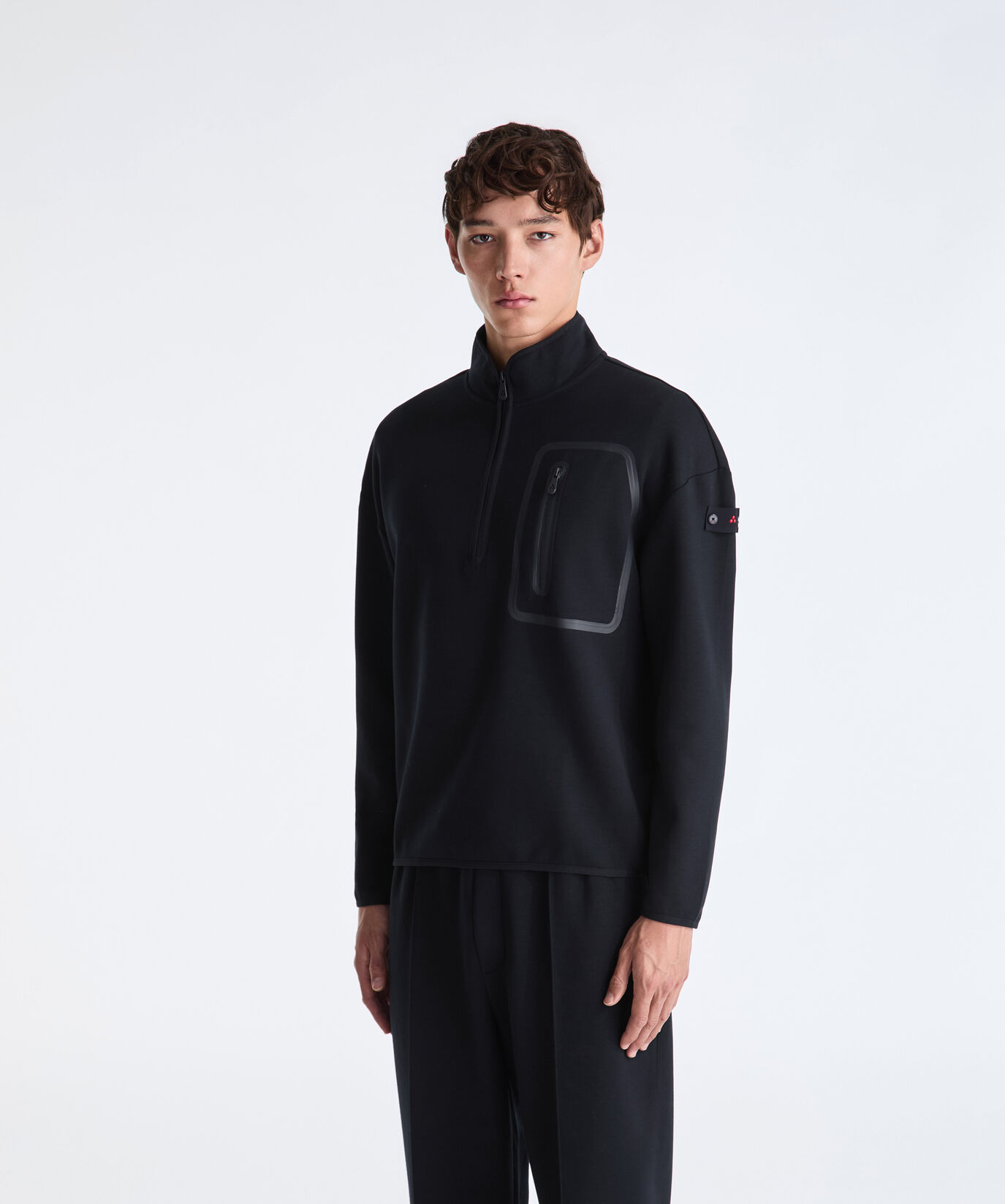 Half-Zip Scuba Sweatshirt  Peuterey - large image number 1