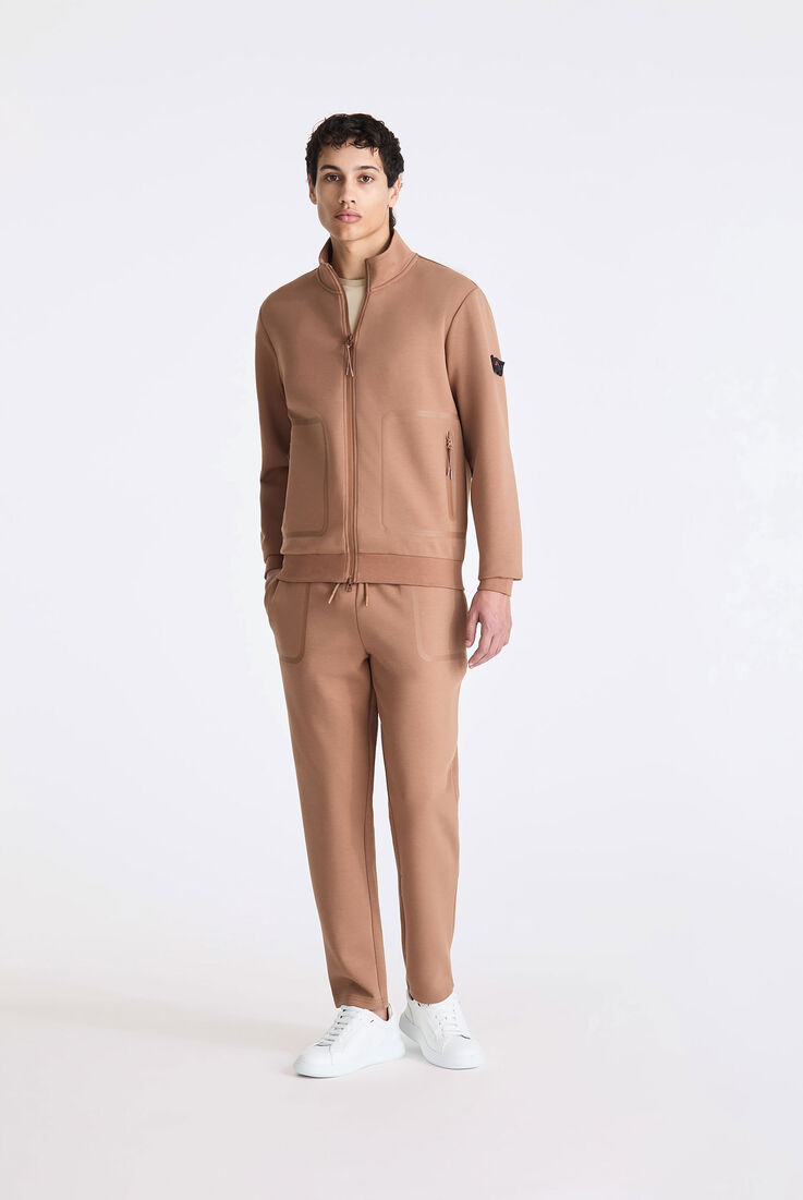 Sweat-shirt &agrave; poches avec d&eacute;tails gans&eacute;s gomm&eacute;s  Peuterey - medium