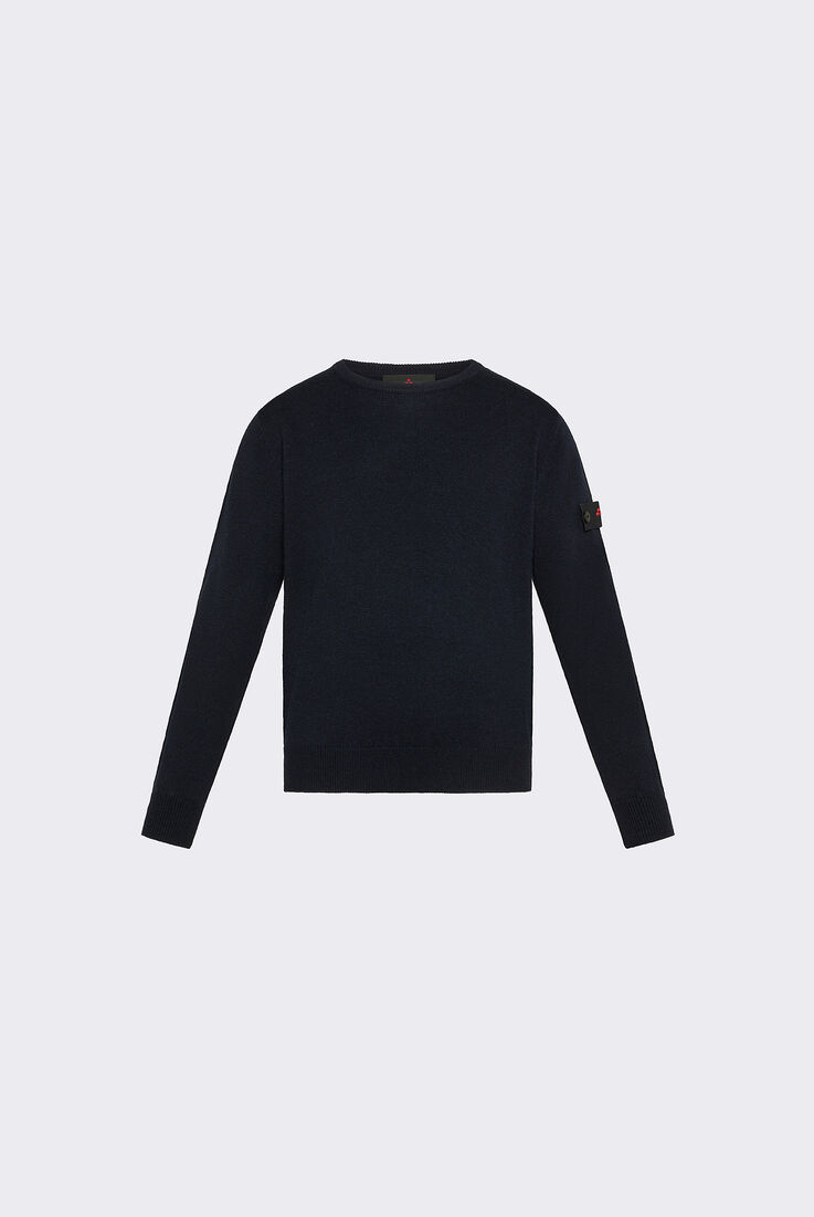 Wool and Nylon Crew-Neck Sweater  Peuterey - medium