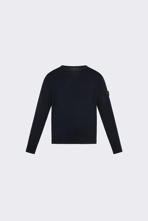 Jersey de cuello redondo de lana y nailon  Peuterey - medium