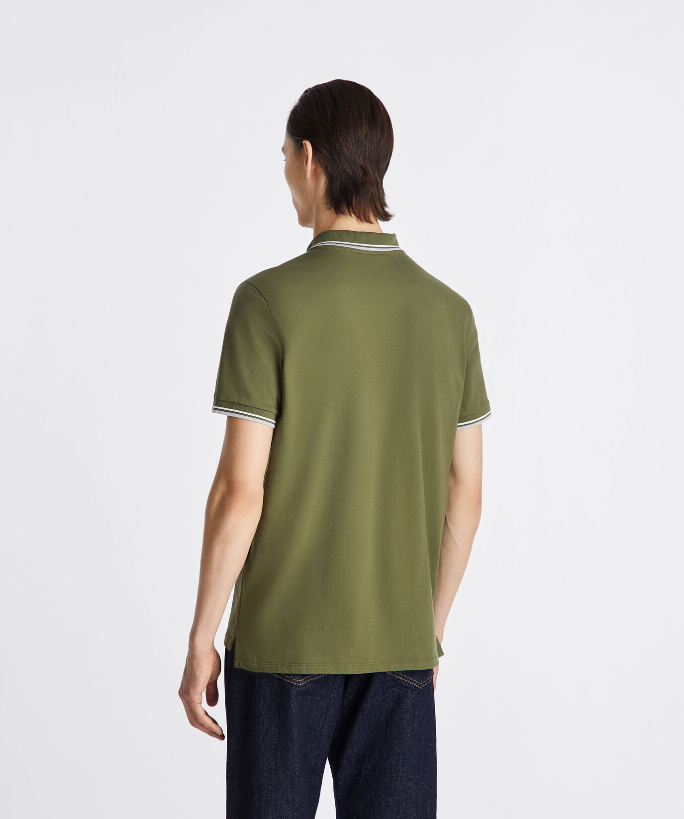 Stretch cotton pique polo shirt  Peuterey - large