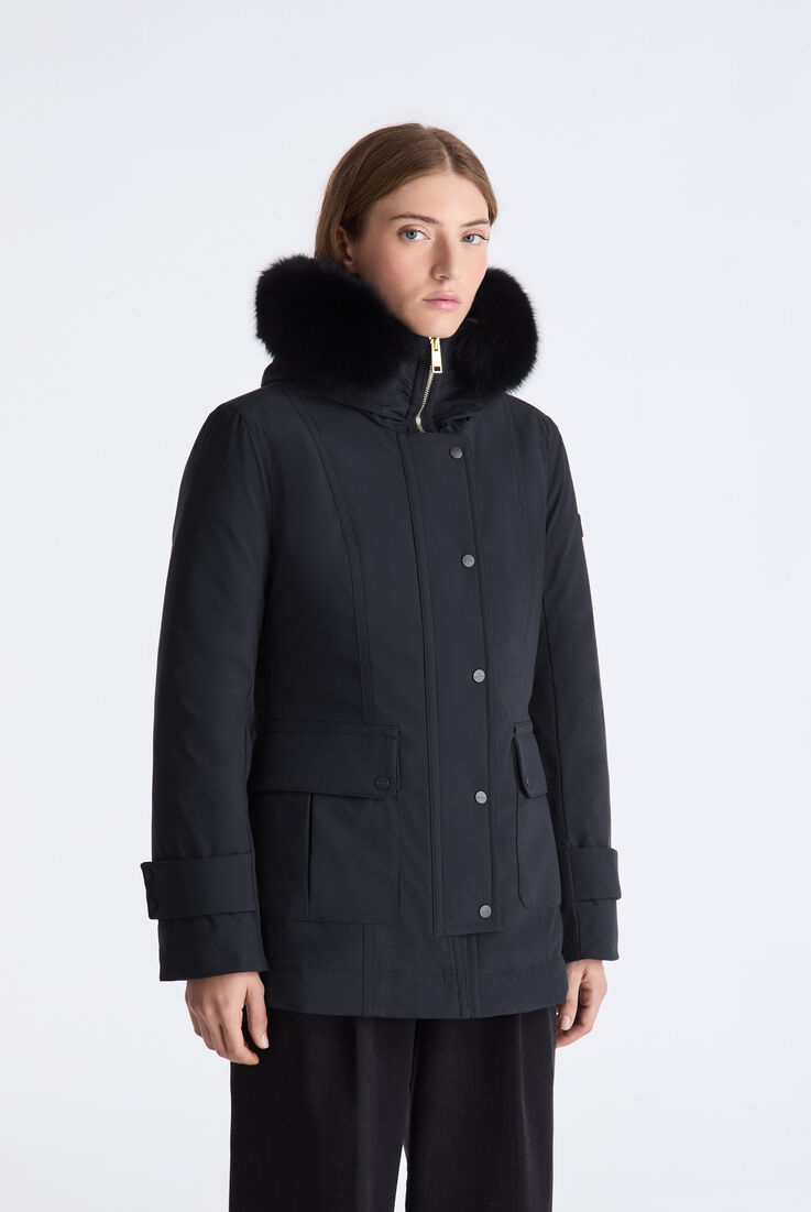 Kurze Jacke mit Fuchspelz  Peuterey - medium
