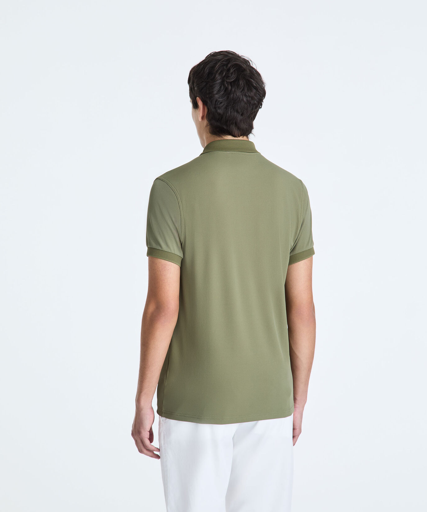 Polo en piqu&eacute; stretch de nylon  Peuterey - large