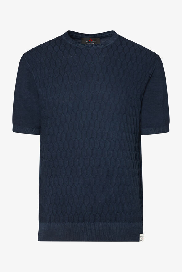 T-shirt avec motif g&eacute;om&eacute;trique  Peuterey - still-fondo-neutro