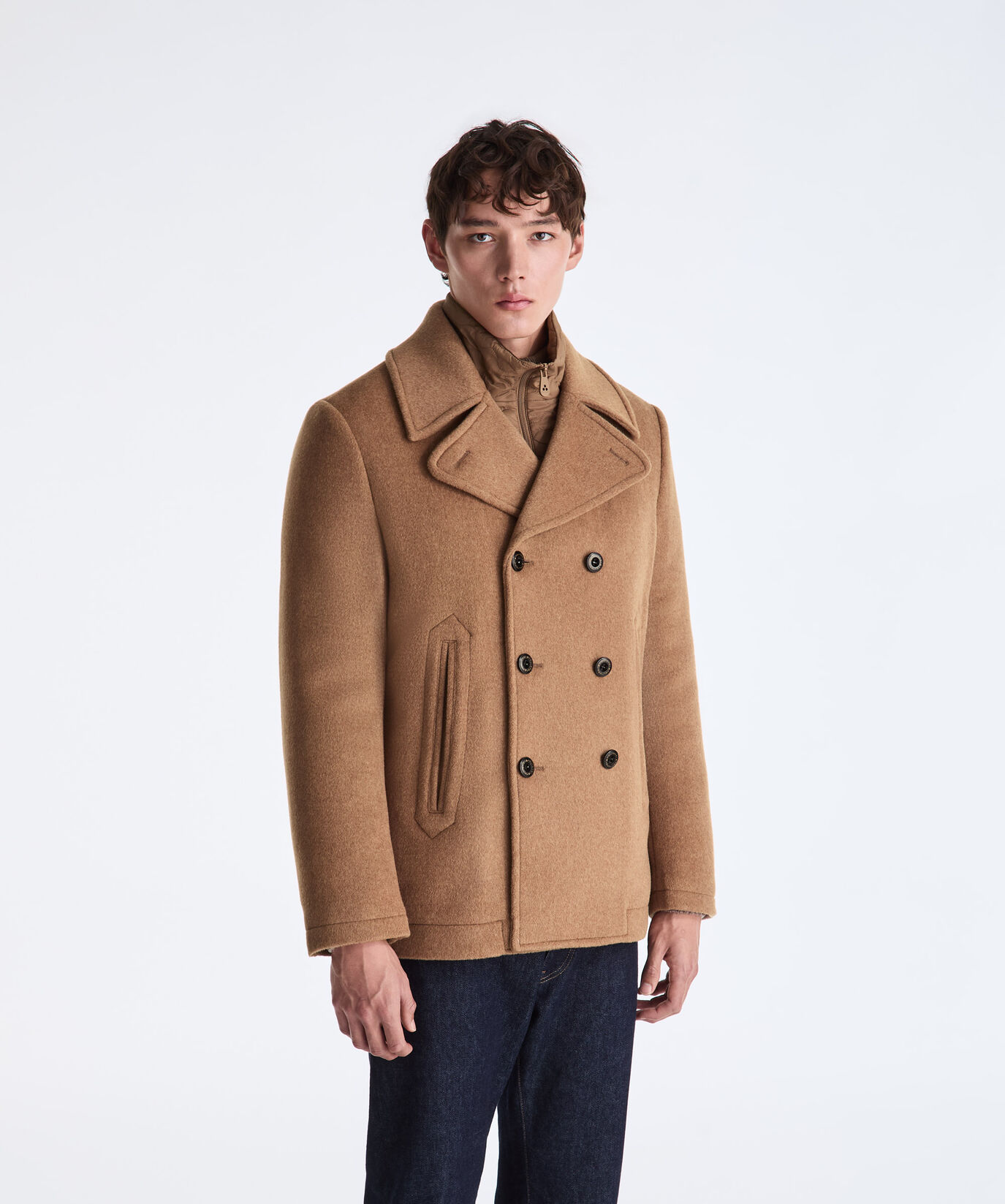 Veste &agrave; double boutonnage avec plastron amovible  Peuterey - large image number 1