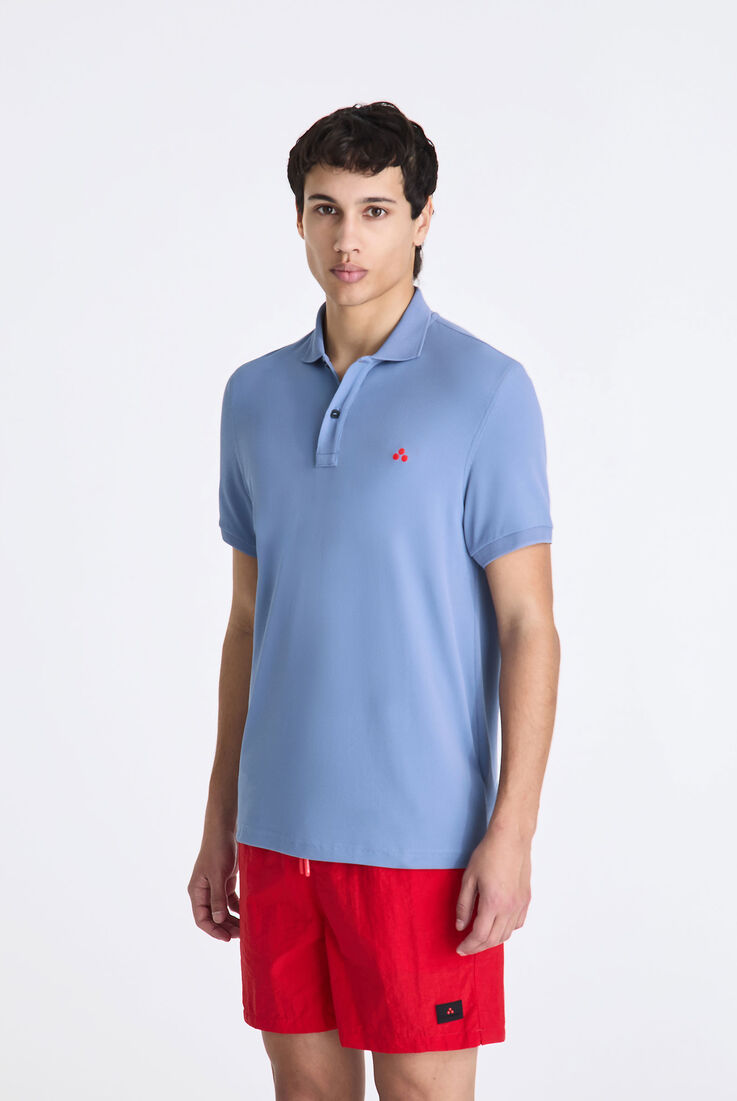 Stretch nylon pique polo shirt  Peuterey - medium