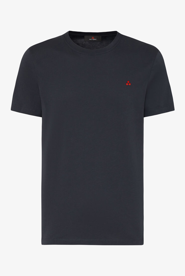 T-shirt di cotone con logo ricamato  Peuterey - still-fondo-neutro