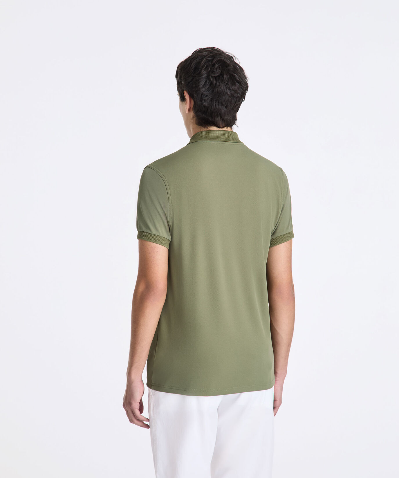 Stretch nylon pique polo shirt  Peuterey - large