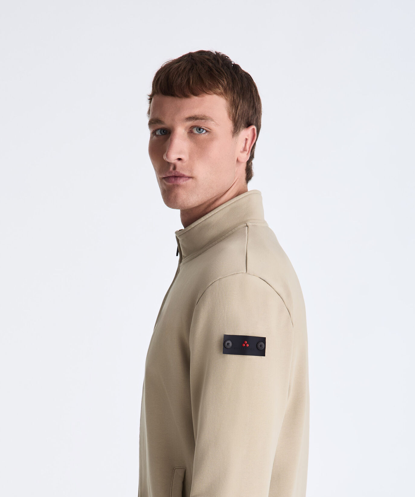 Sudadera con cuello alto y cremallera larga  Peuterey - large