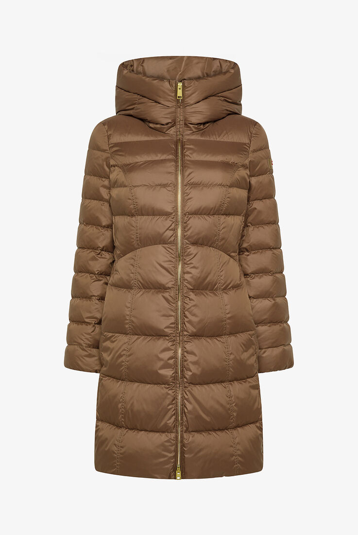 Long Down Jacket with Contoured Quilting  Peuterey - still-fondo-neutro