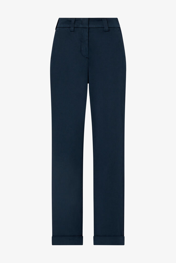 Pantalones de gabardina de algod&oacute;n el&aacute;stico  Peuterey - still-fondo-neutro
