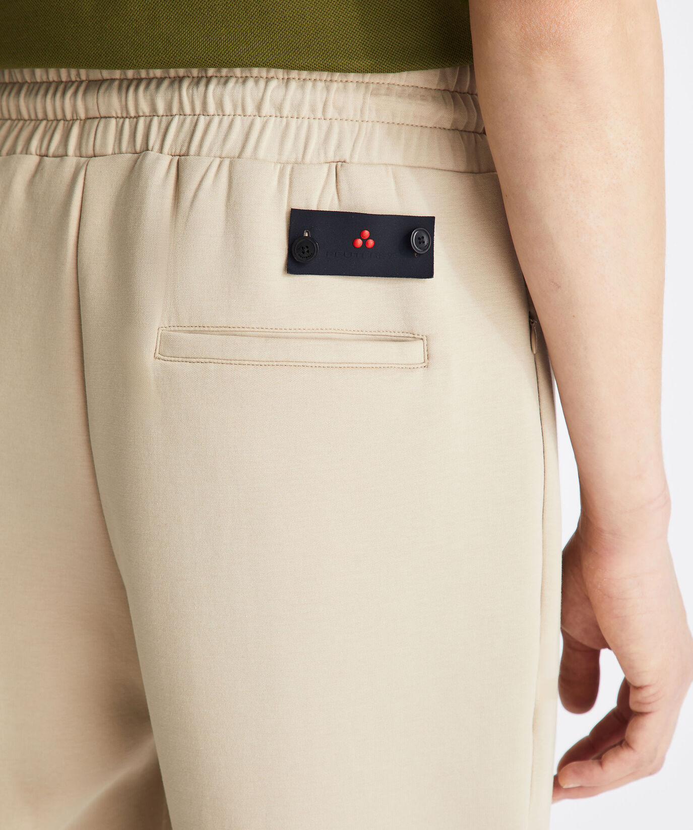 Jogger con bolsillos con cinta engomada  Peuterey - large