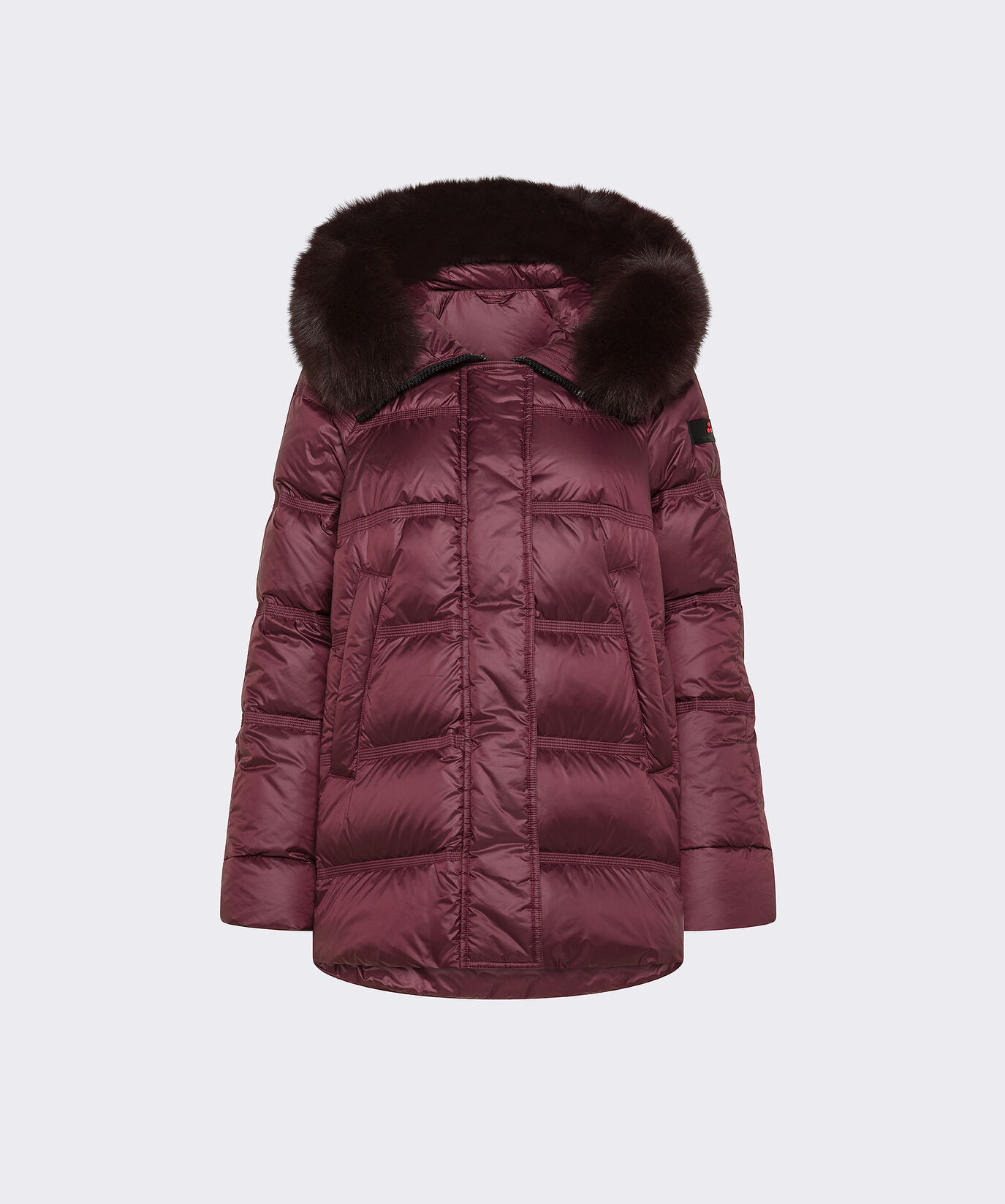 Puffer Jacket with Fur Edging  Peuterey - large image number 5