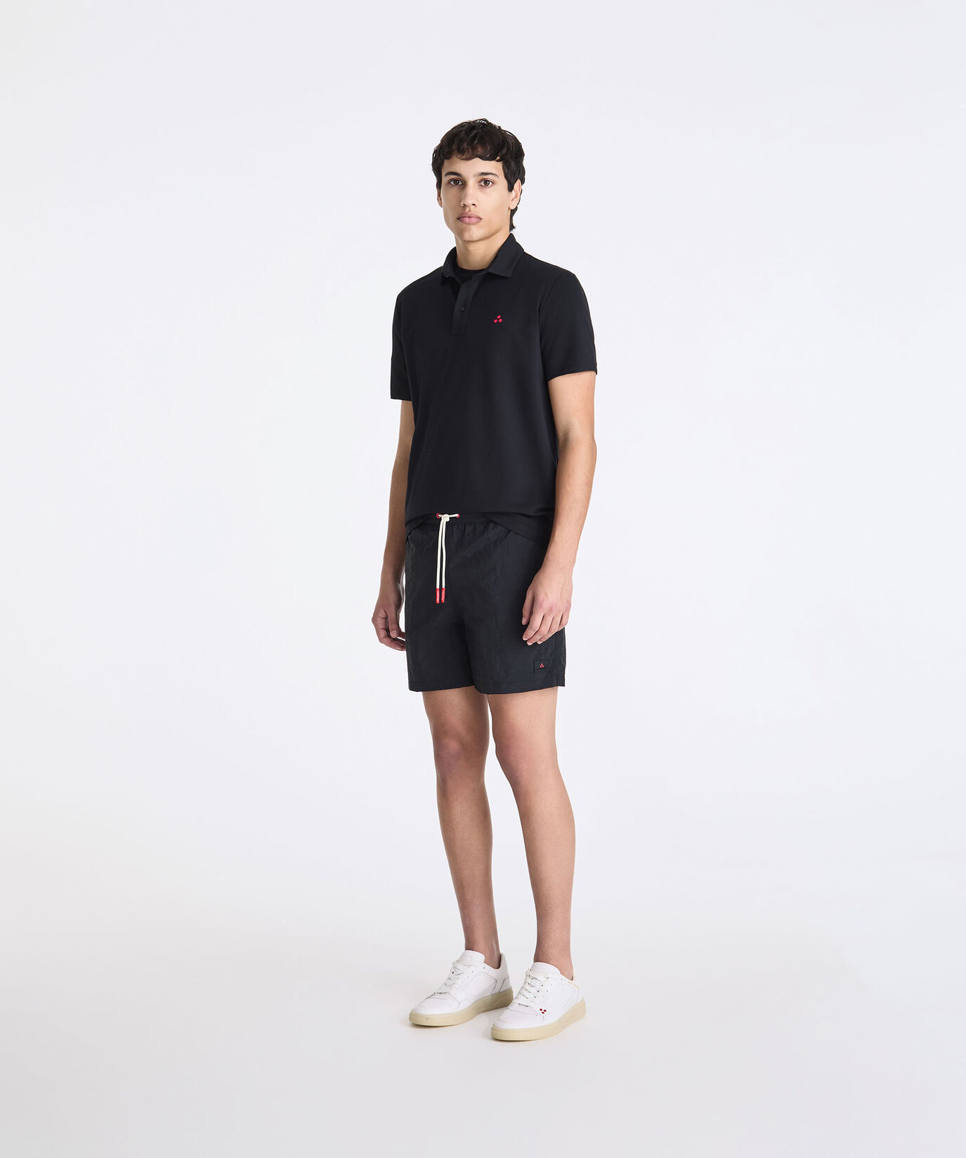 Stretch cotton pique polo shirt  Peuterey - large image number 0