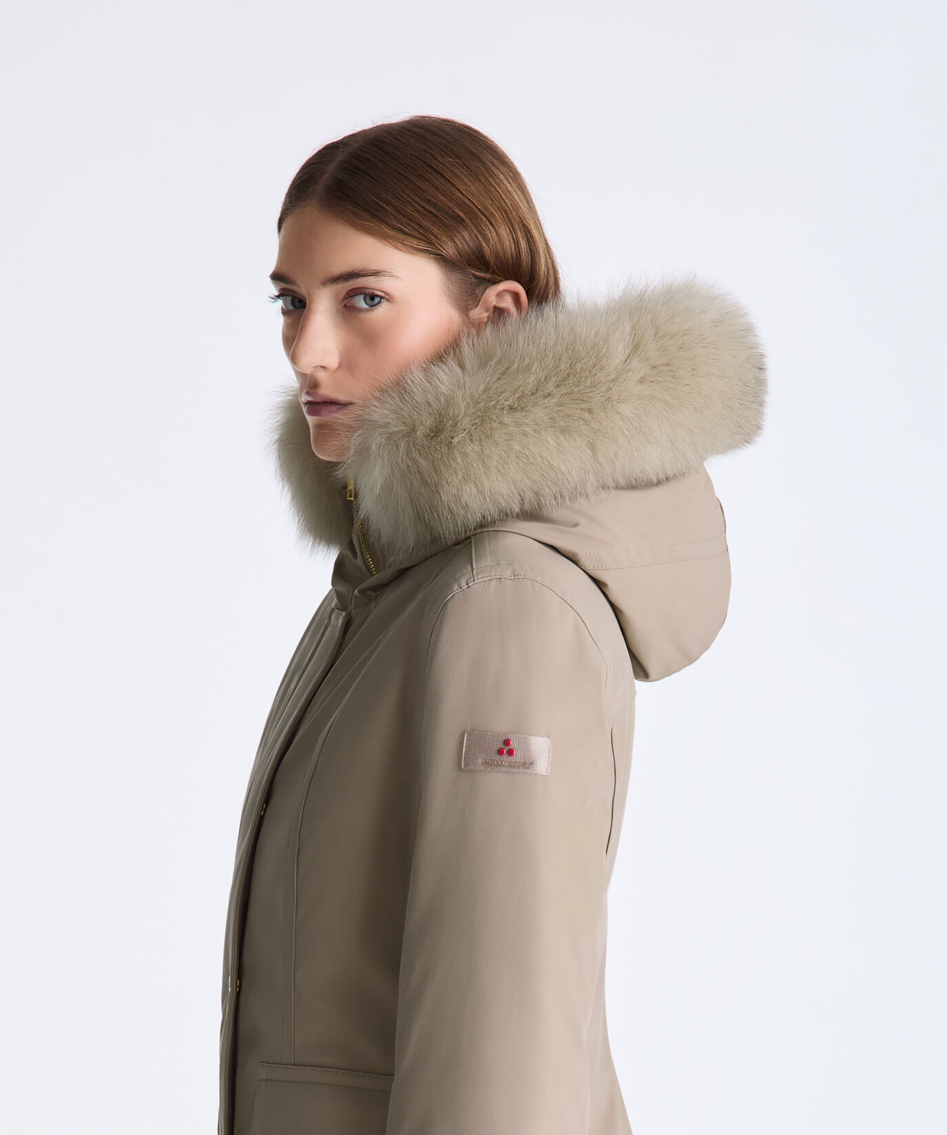 Short Jacket with Fox Fur  Peuterey - large image number 2