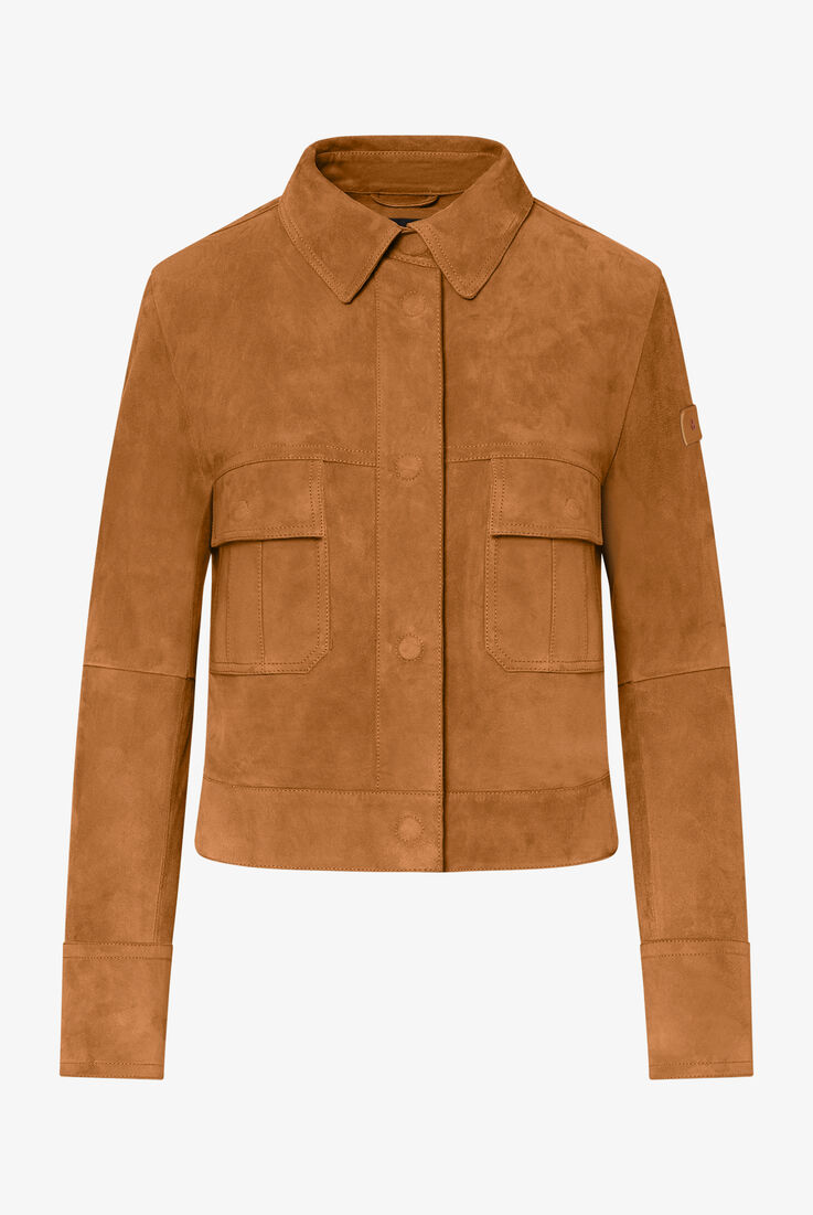 Suede leather shirt  Peuterey - still-fondo-neutro