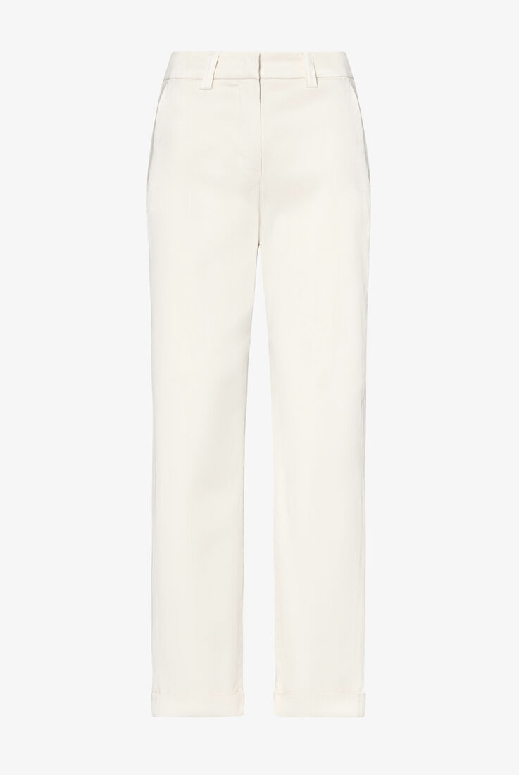Pantalon en gabardine de coton stretch  Peuterey - still-fondo-neutro