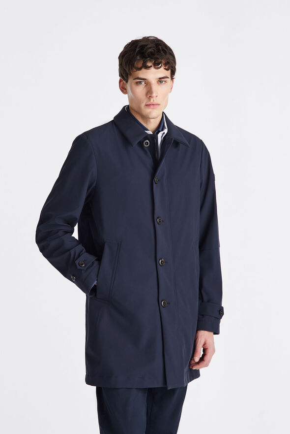 Matt poplin technical trench coat  Peuterey - medium