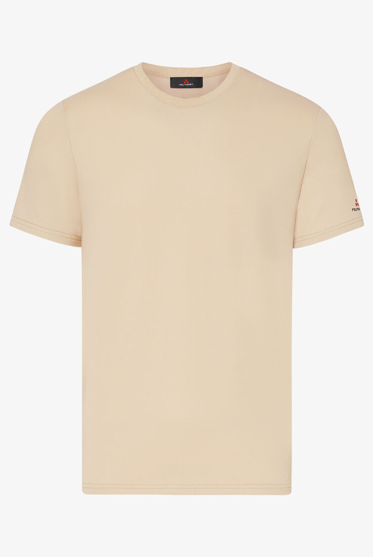 Stretch cotton and silk pique t-shirt  Peuterey - still-fondo-neutro