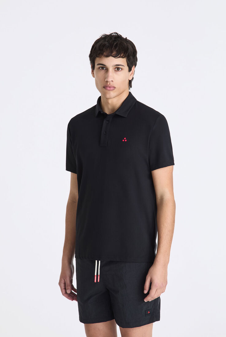 Stretch cotton pique polo shirt  Peuterey - medium